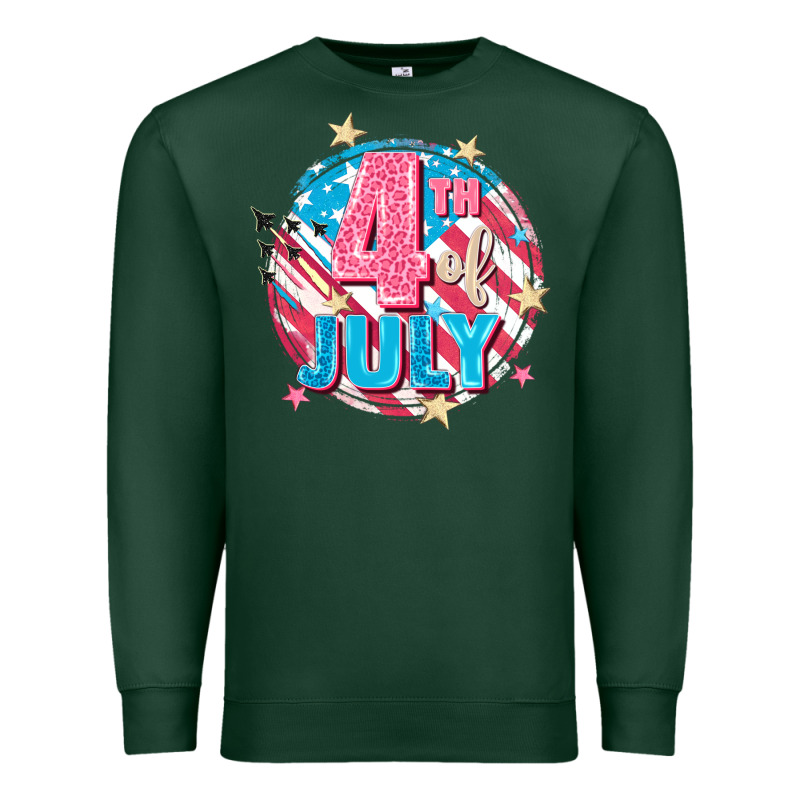 4th Of July Premium Sweatshirt by FaDigitalArtStudio | Teevron