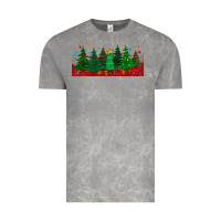 Cloud Rock christmas trees libbey glass Vintage Tee - BundleAndBundleShop