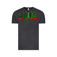 Vintage Black christmas trees libbey glass Vintage Tee - BundleAndBundleShop