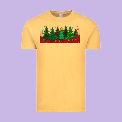 Christmas Trees Libbey Glass Vintage Tee Designed By Bundleandbundleshop