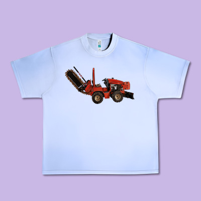 Red Ditch Witch Urban Heavy Tee Designed By Lillyallendesigns