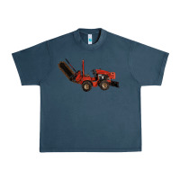 Midnight Navy red ditch witch Urban Heavy Tee - LillyAllenDesigns