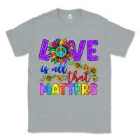 Heather Grey Love İs All That Matters Classic Tee - BundleAndBundleShop