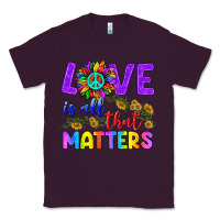 Plum Love İs All That Matters Classic Tee - BundleAndBundleShop