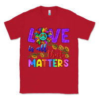Red Love İs All That Matters Classic Tee - BundleAndBundleShop