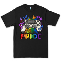 Black gaymer pride Premium Tee - MaliasSmallBusiness