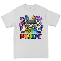 Dove Grey gaymer pride Premium Tee - MaliasSmallBusiness