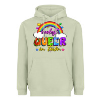 Matcha Coolest queer in town Heavyweight Hoodie - FaDigitalArtStudio