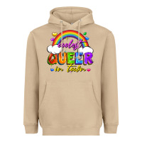 Mushroom Coolest queer in town Heavyweight Hoodie - FaDigitalArtStudio