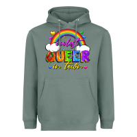 Sage Coolest queer in town Heavyweight Hoodie - FaDigitalArtStudio