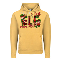 Vintage Mustard Cutest Elf Ever Christmas Vintage Hoodie - BundleAndBundleShop