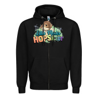 Black Little mister hops a lot Easter day Zipper Hoodie - HowdyJamesFarm