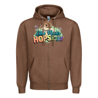 Chestnut Little mister hops a lot Easter day Zipper Hoodie - HowdyJamesFarm