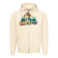Sandshell Little mister hops a lot Easter day Zipper Hoodie - HowdyJamesFarm