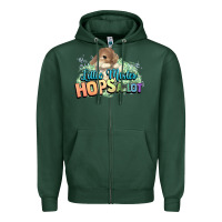 Sports Green Little mister hops a lot Easter day Zipper Hoodie - HowdyJamesFarm