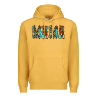 Mustard Mama Turquoise Tooled Premium Hoodie - CowCowDesign