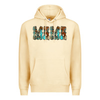 Pina Colada Mama Turquoise Tooled Premium Hoodie - CowCowDesign