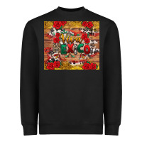 Black Viva Mexico Heavyweight Sweatshirt - texasbilliewilder