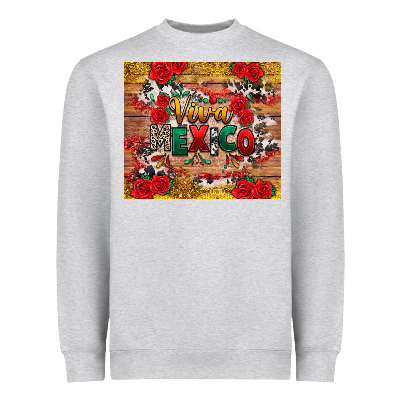 Viva Mexico Heavyweight Sweatshirt by texasbilliewilder | Teevron