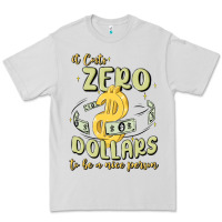 Dove Grey it costs zero dollars to be a nice person Premium Tee - MaliasSmallBusiness