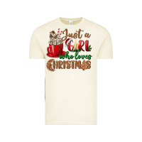 Vintage Arctic just a girl who loves christmas Vintage Tee - BundleAndBundleShop
