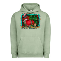 Pigment Oil Green merry Christmas teacher Urban Hoodie - CowhideDigitalArt