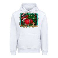 White merry Christmas teacher Urban Hoodie - CowhideDigitalArt