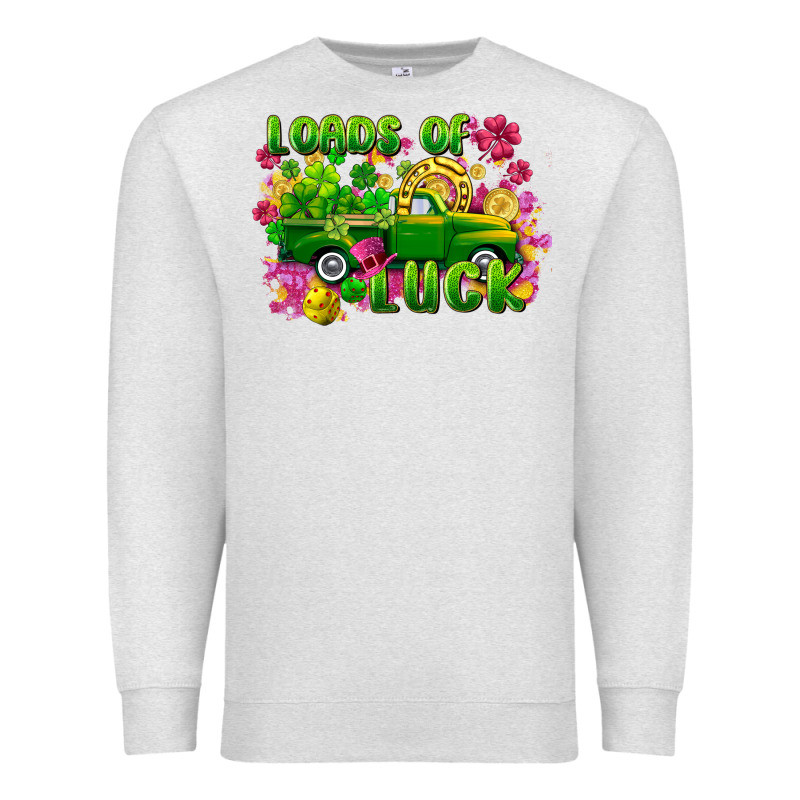 Loads Of Luck St. Patricks Day Premium Sweatshirt by FaDigitalArtStudio | Teevron