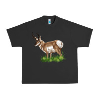 Pigment Black pronghorn Urban Heavy Tee - LillyAllenDesigns