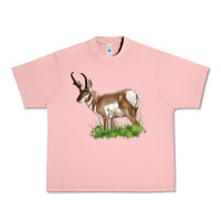 Salmon pronghorn Urban Heavy Tee - LillyAllenDesigns