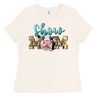 Bone Western Show Mom Holstein Ladies Tee - LillyAllenDesigns