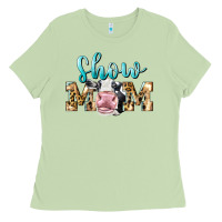 Matcha Western Show Mom Holstein Ladies Tee - LillyAllenDesigns
