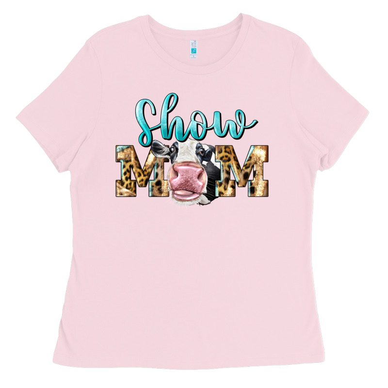 Western Show Mom Holstein Ladies Tee by LillyAllenDesigns | Teevron