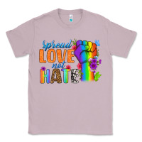 Lilac Spread Love Not Hate Classic Tee - BundleAndBundleShop