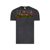 Vintage Black just a girl who loves christmas libbey glass Vintage Tee - BundleAndBundleShop