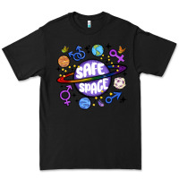 Black safe space Premium Tee - MaliasSmallBusiness