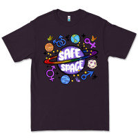 Plum safe space Premium Tee - MaliasSmallBusiness
