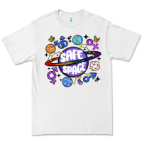 White safe space Premium Tee - MaliasSmallBusiness