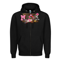 Black Mother's Day mama Zipper Hoodie - CowGirlArtShop