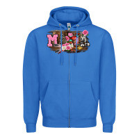 Mother's Day Mama Zipper Hoodie | Teevron