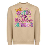 Mushroom sister of the birthday princess Heavyweight Sweatshirt - NancyCooperArtShop
