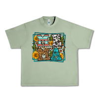Oil Green western leopard mema Urban Heavy Tee - LillyAllenDesigns