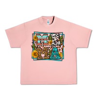 Salmon western leopard mema Urban Heavy Tee - LillyAllenDesigns
