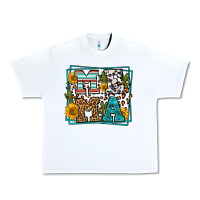 White western leopard mema Urban Heavy Tee - LillyAllenDesigns