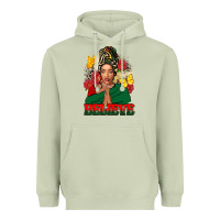 Matcha believe black woman Heavyweight Hoodie - FaDigitalArtStudio
