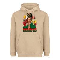 Mushroom believe black woman Heavyweight Hoodie - FaDigitalArtStudio