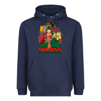 Navy believe black woman Heavyweight Hoodie - FaDigitalArtStudio