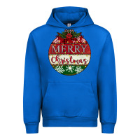 Cobalt merry christmas Urban Hoodie - CowhideDigitalArt