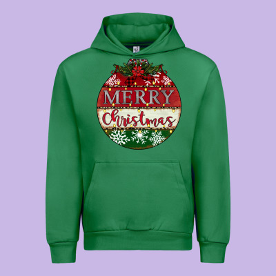 Merry Christmas Urban Hoodie Designed By Cowhidedigitalart