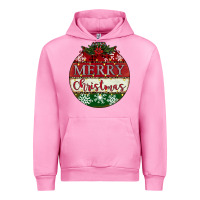 Fuchsia Pink merry christmas Urban Hoodie - CowhideDigitalArt
